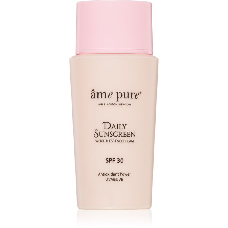 âme pure Daily Sunscreen opaľovací krém na tvár 50 ml