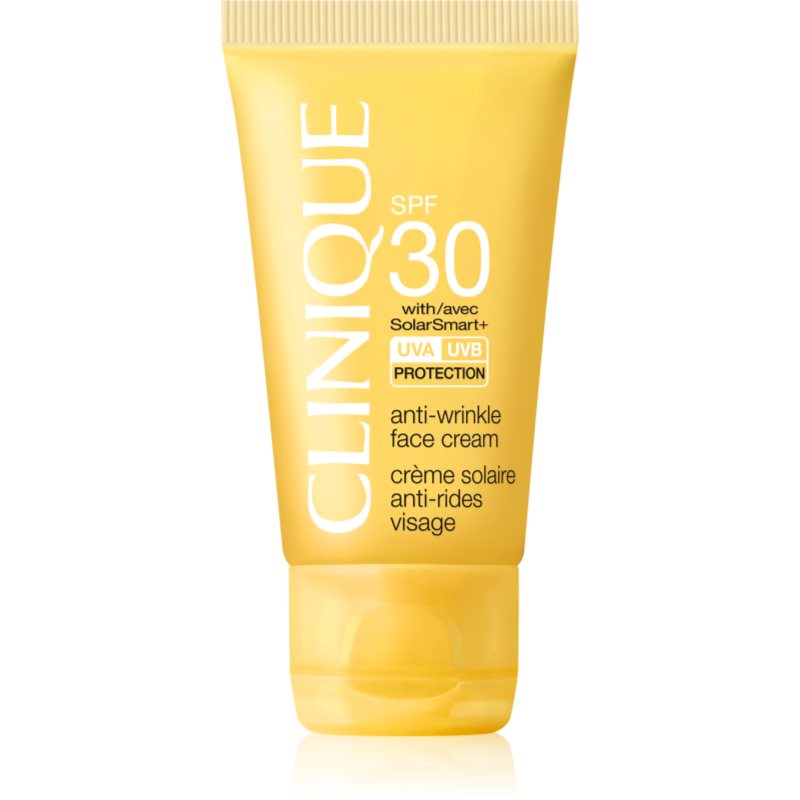 Clinique Sun SPF 30 Sunscreen Oil-Free Face Cream opaľovací krém na tvár s protivráskovým účinkom SPF 30 50 ml