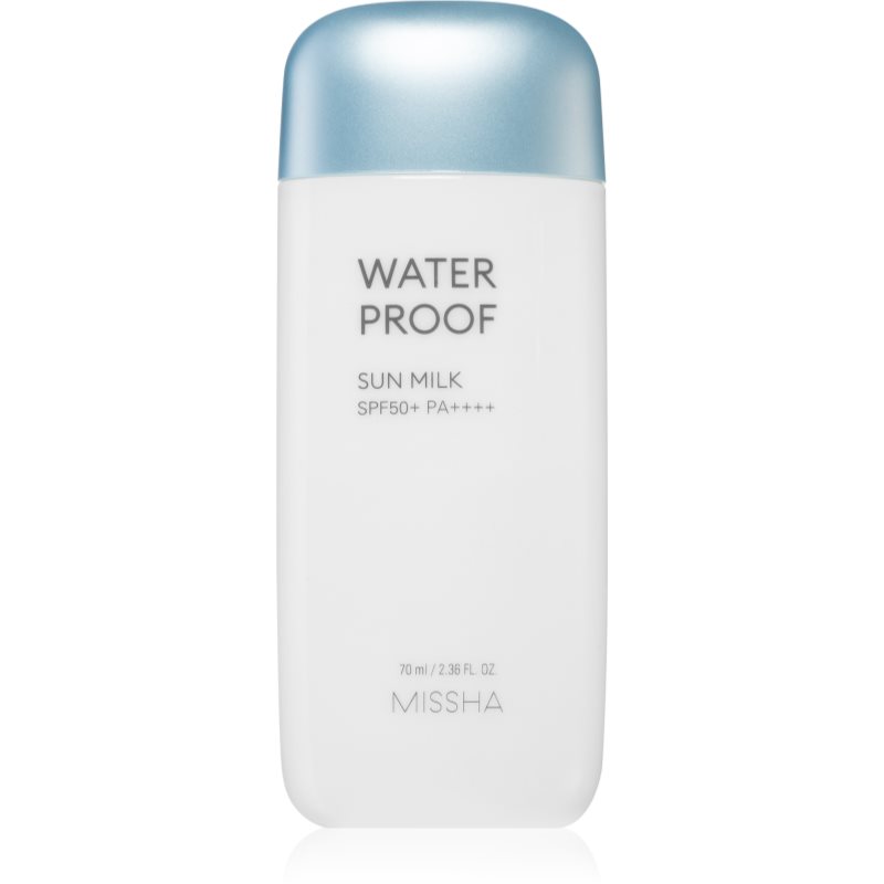 Missha All Around Safe Block Waterproof Sun Milk vodeodolné mlieko na opaľovanie SPF 50+ 70 ml