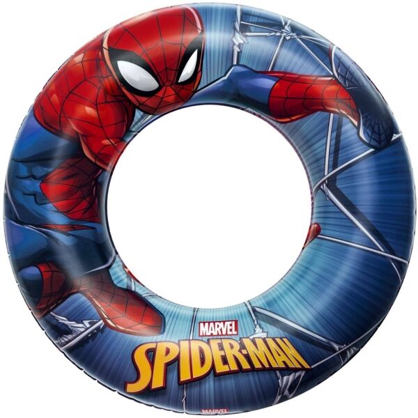 Bestway SPIDERMAN SWIM RING Nafukovací kruh, modrá