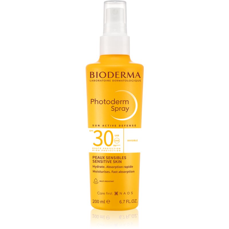 Bioderma Photoderm Spray SPF 30 opaľovací sprej SPF 30 200 ml